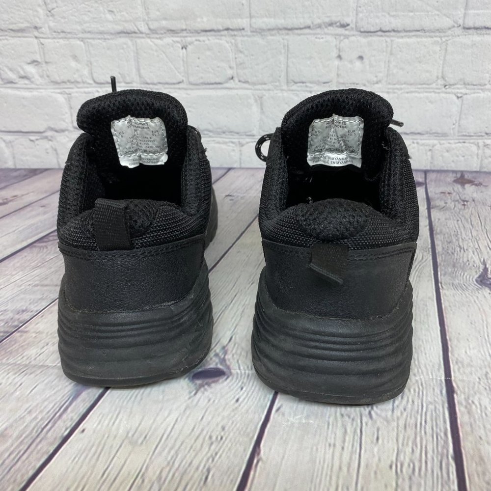 Stanley Steel Toe Safety Work Boots Men Size 8 Black 187-2540-8 Low Cut CSA - Picture 3 of 7